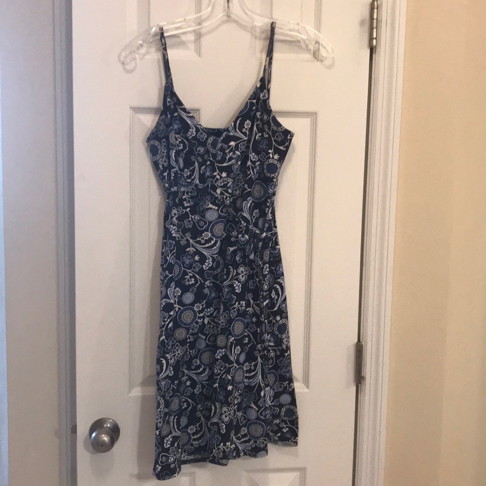 Blue Paisley Loft Dress